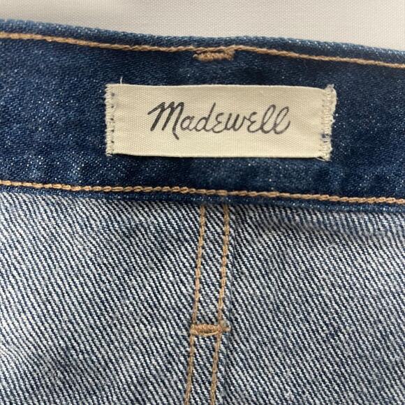 Madewell Mini Skirt Rigid Denim  Straight Fit waist measure 30 - Picture 6 of 9